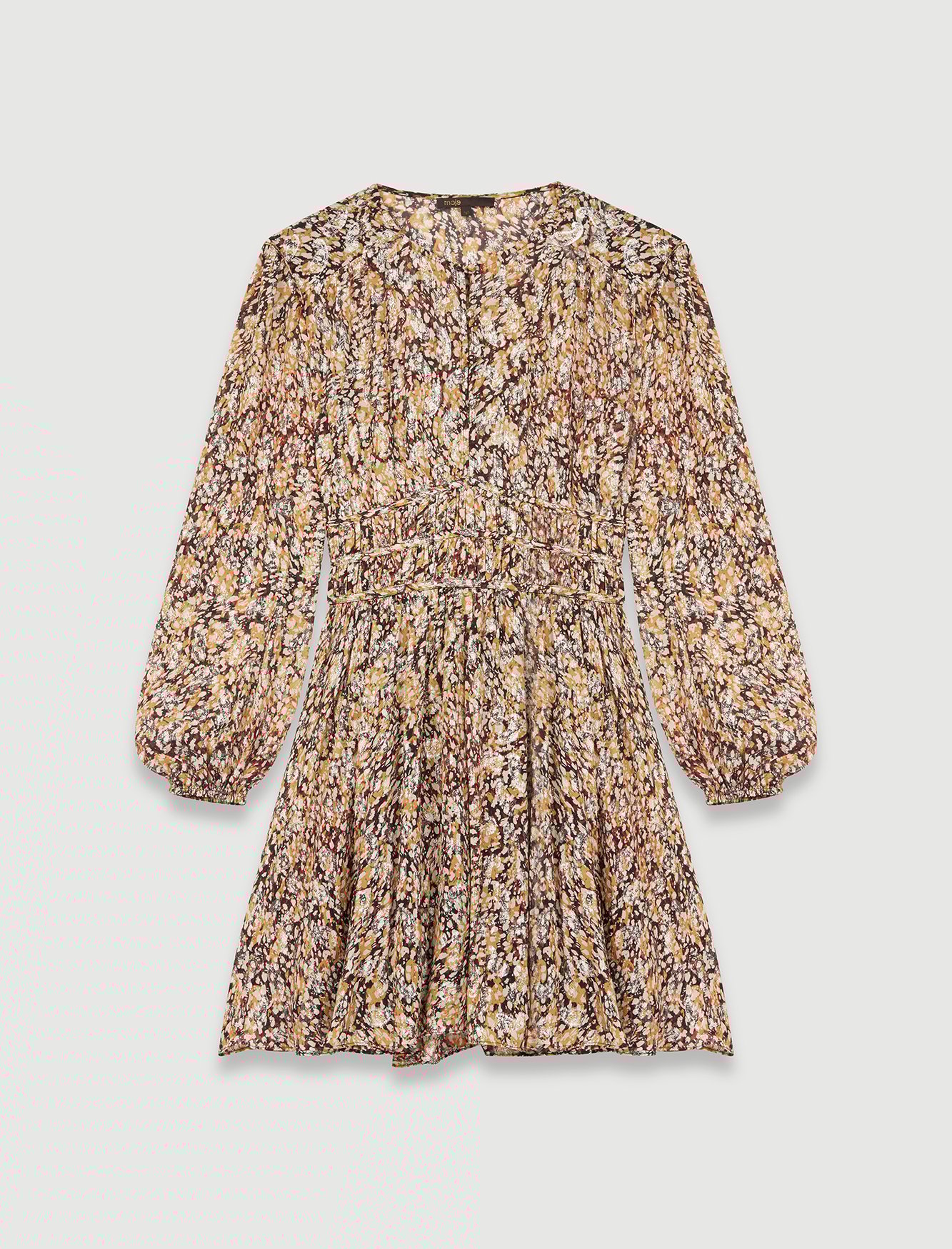 Animal Lurex Black Camel