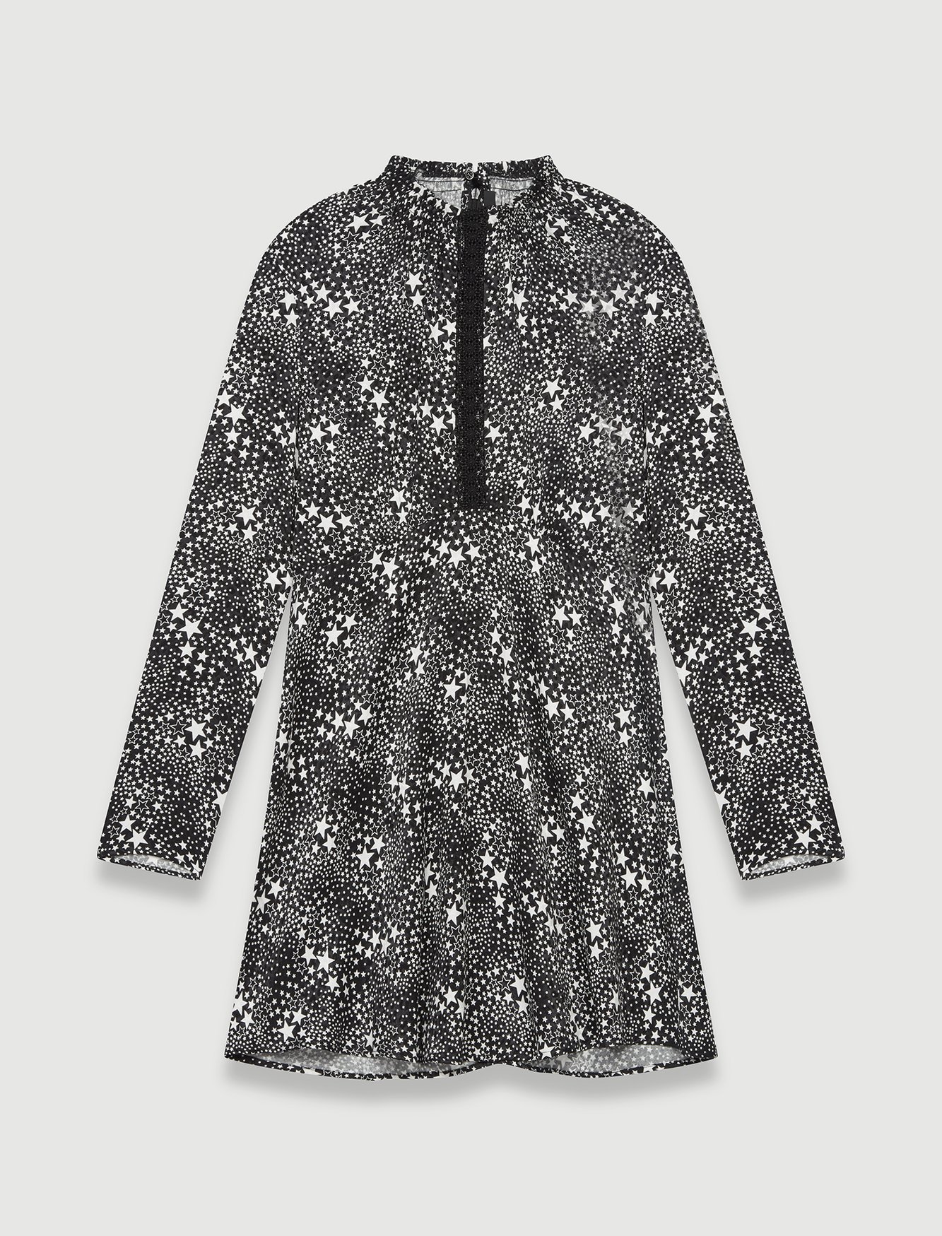 Stars Black White