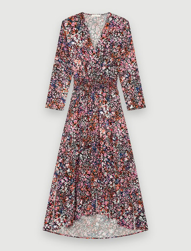 Robe en viscose imprimé Maje seconde main photo 1