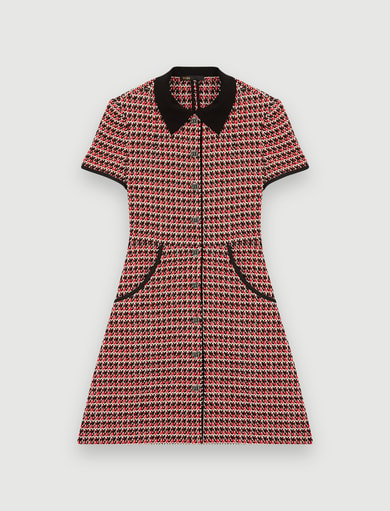 Robe façon tweed Maje seconde main photo 1