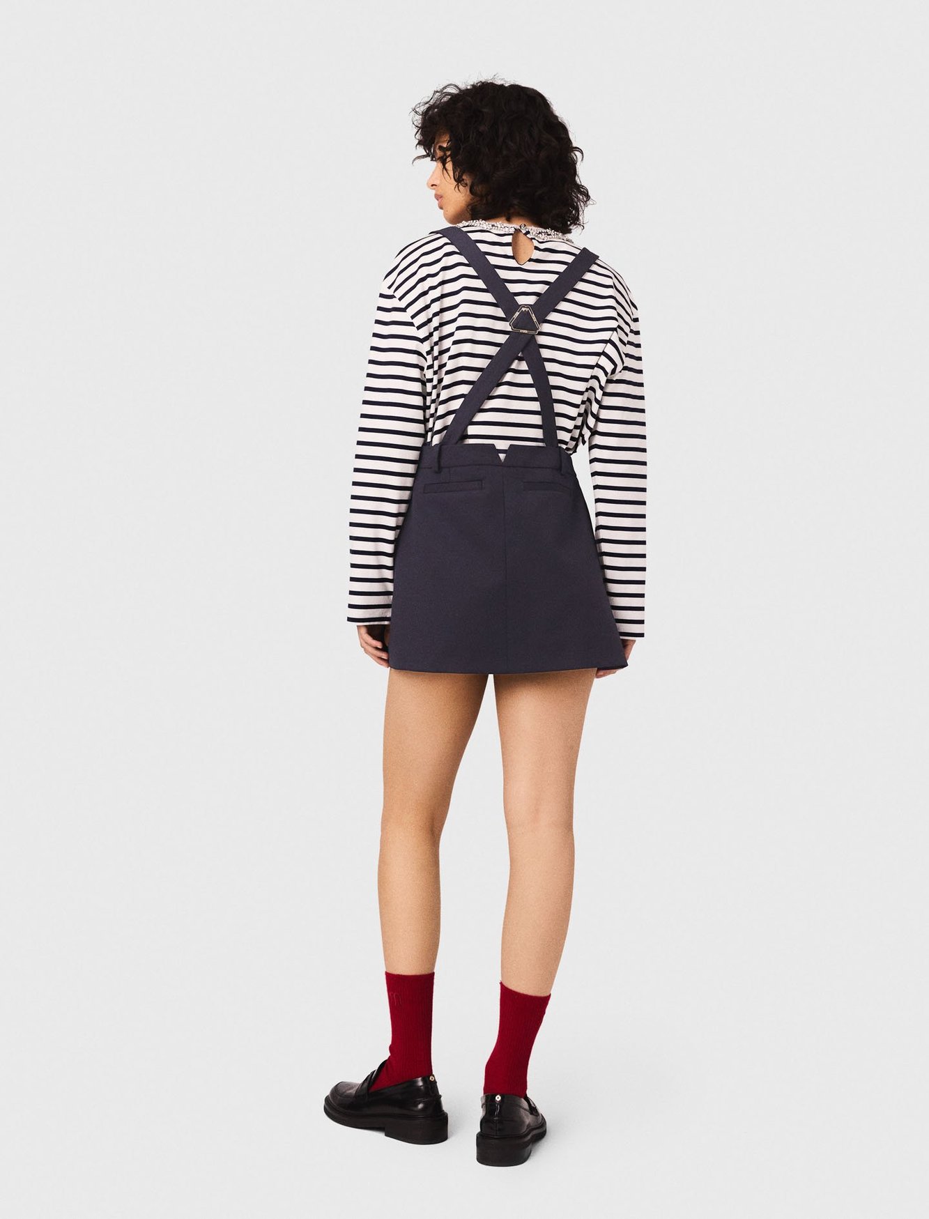 Pinafore strap dress Maje second-hand photo 3