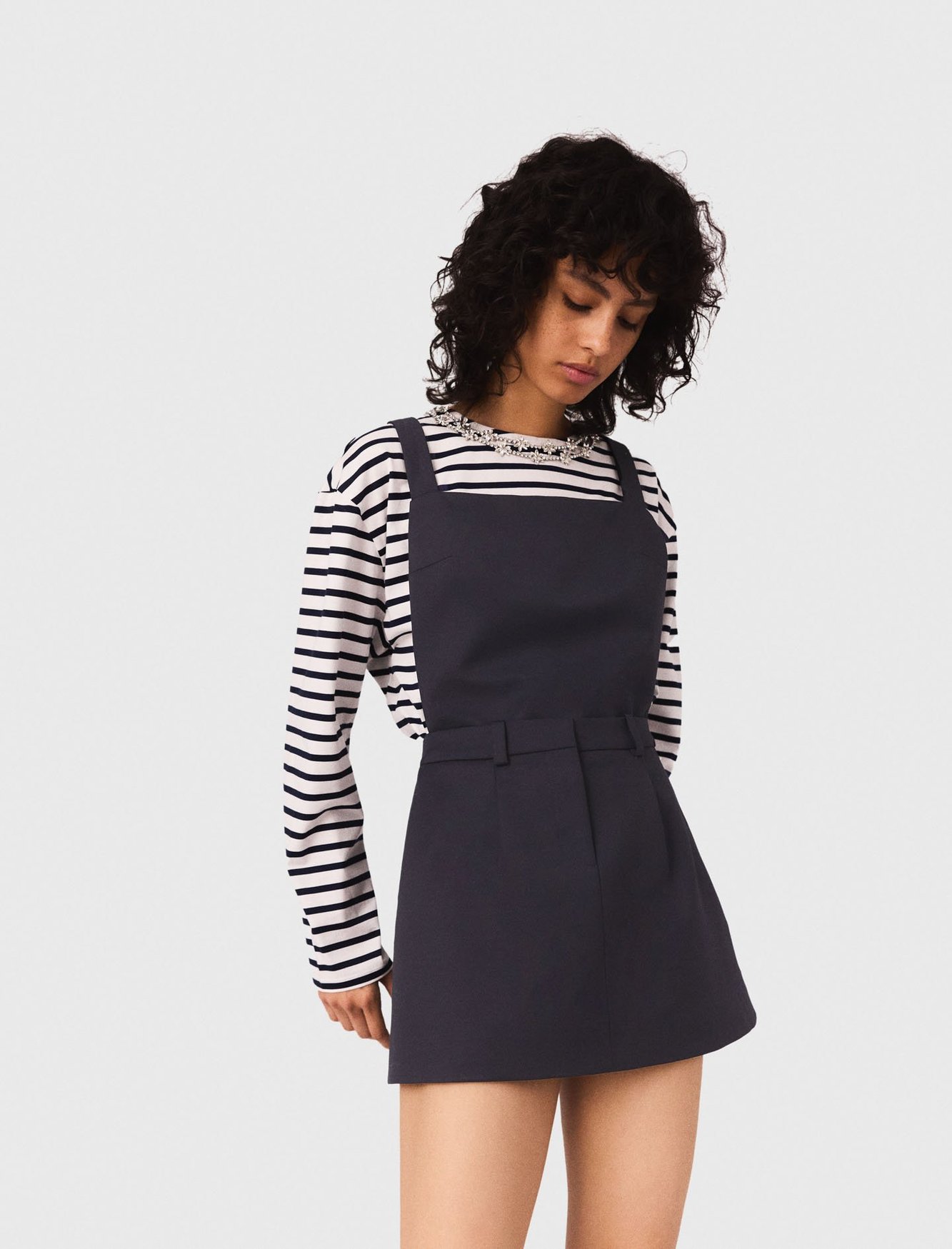 Pinafore strap dress Maje second-hand photo 4
