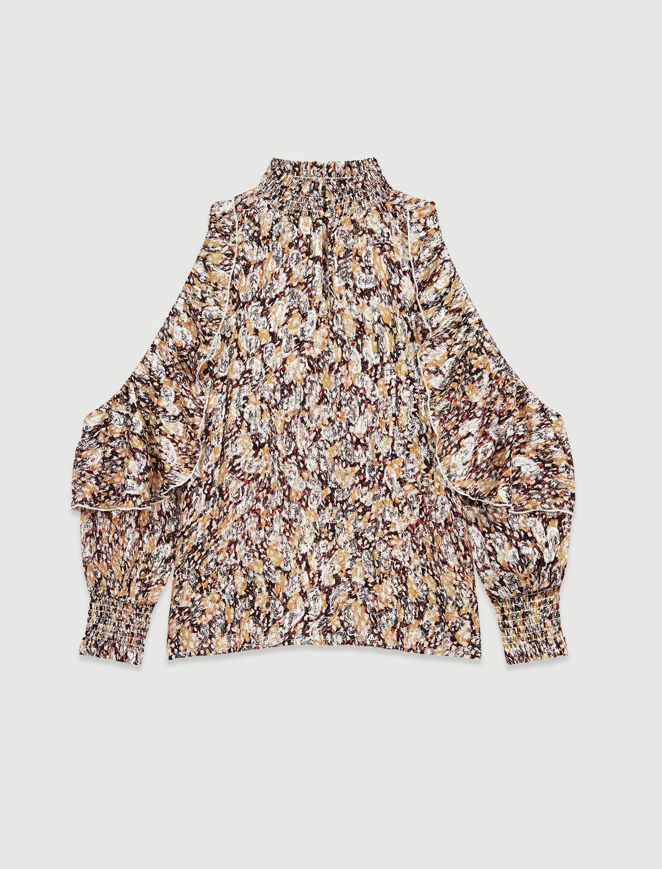 Animal Lurex Black Camel