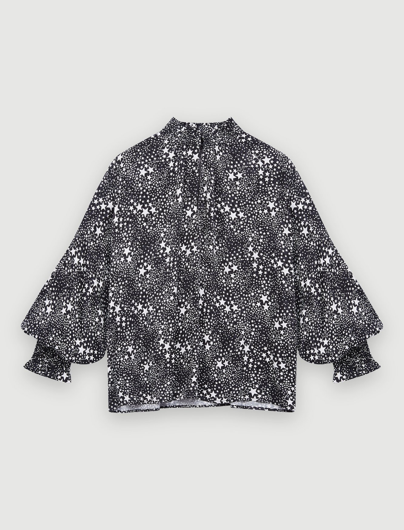 Stars Black White