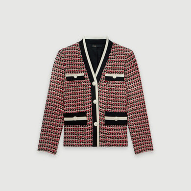 Chaqueta de tweed Maje segunda mano photo 1