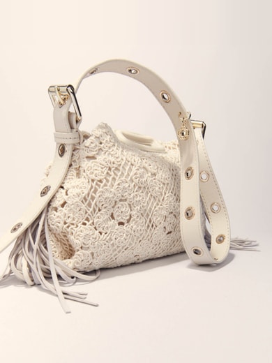 Sac Miss M mini en crochet Maje seconde main photo 2