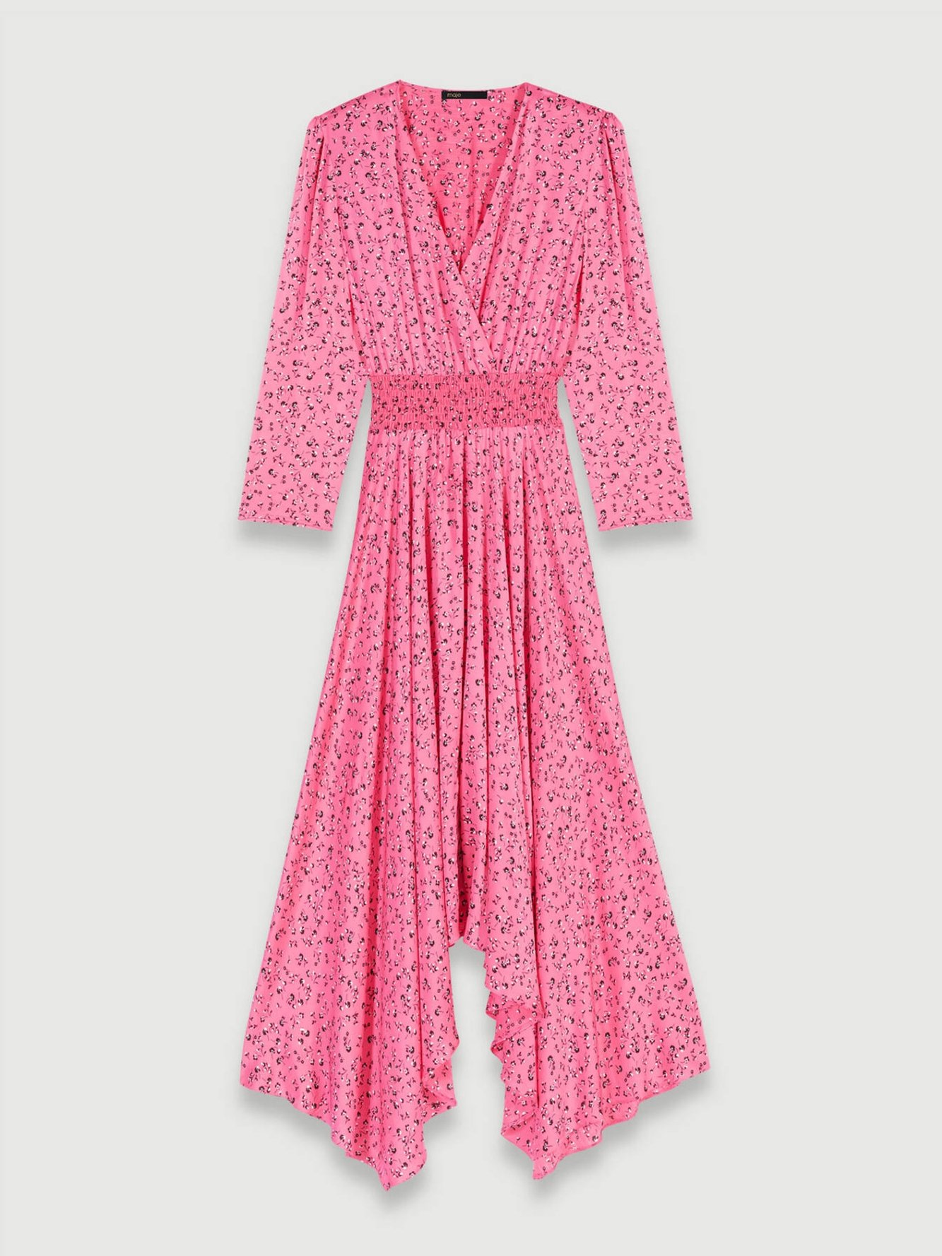 Photo produit Robe mi-longue imprimé fleuri numéro 0