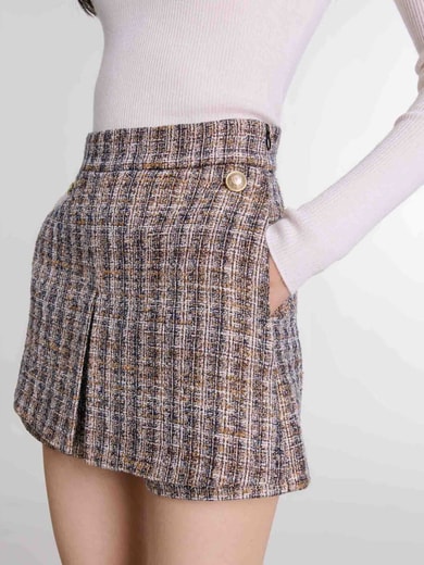 Tweed skort Maje second-hand photo 2
