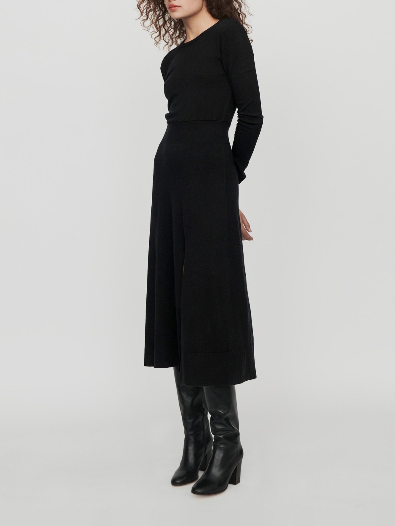 Split and reversible knit dress Maje second-hand photo 2