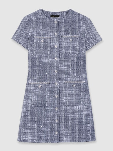 Robe en tweed Maje seconde main photo 1