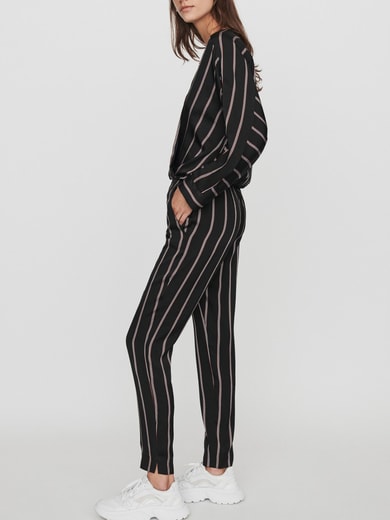 Jumpsuit with racing stripes Maje second-hand photo 2