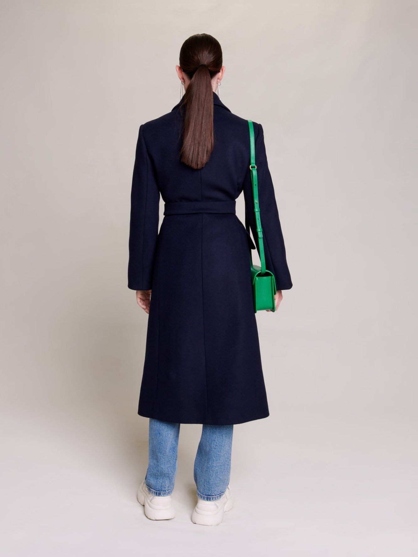 Long coat Maje second-hand photo 5
