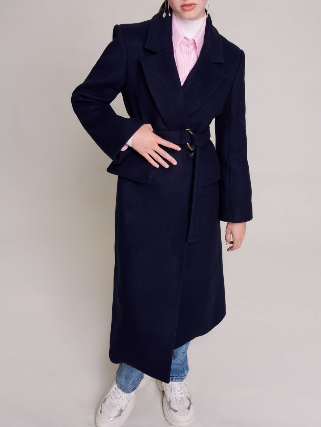 Long coat Maje second-hand photo 6