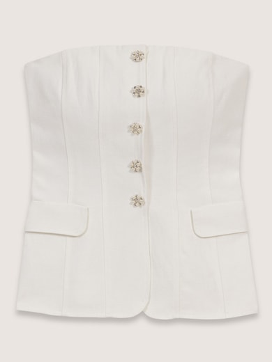 Top bustier Maje seconde main photo 1