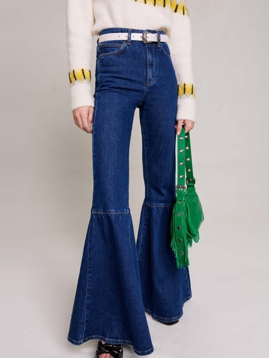 Jean flare Maje seconde main photo 2
