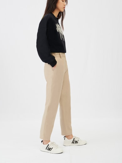 High-waisted suit trousers Maje second-hand photo 2