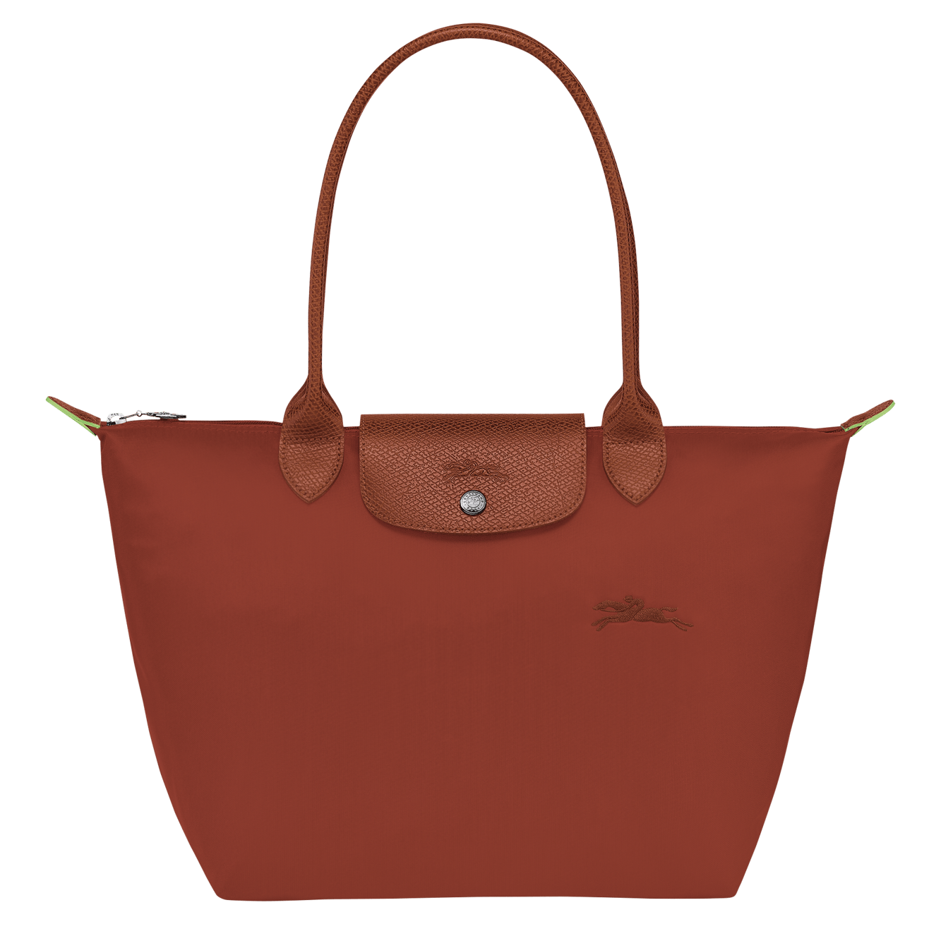Sac cabas M Le Pliage Green Longchamp seconde main photo 3