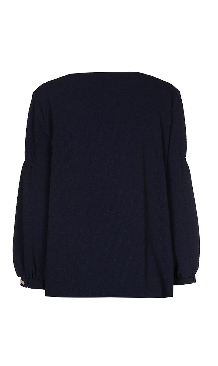 BLOUSE MET RONDE HALS Xandres tweedehands photo 4