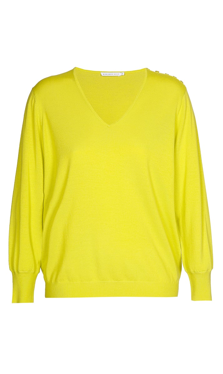 FEINSTRICK-PULLOVER AUS MERINOWOLLE Xandres Second-Hand photo 3
