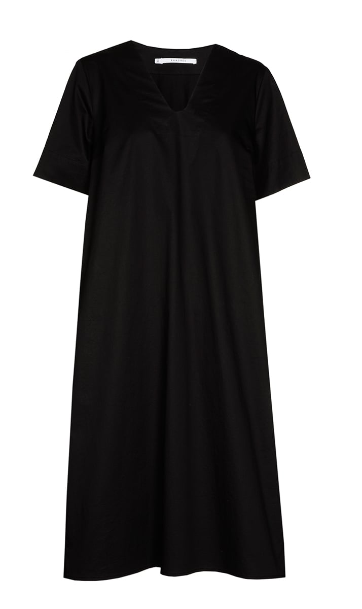 Dress with V-neck Xandres second-hand photo 3