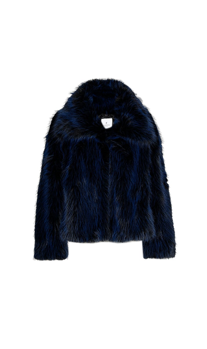 Faux fur jacket Xandres second-hand photo 3
