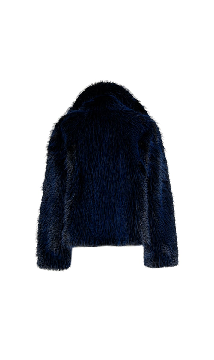 Faux fur jacket Xandres second-hand photo 4