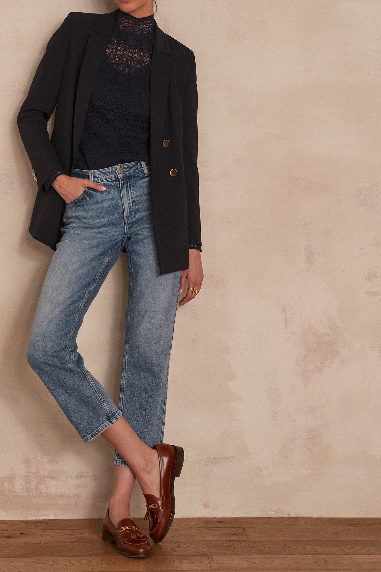 Photo produit Jean droit crop OWEN numéro 0