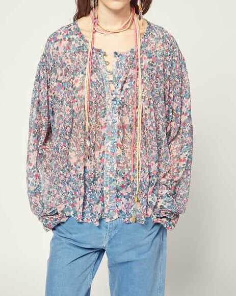 BLOUSE ORIONEA ISABEL MARANT seconde main photo 6