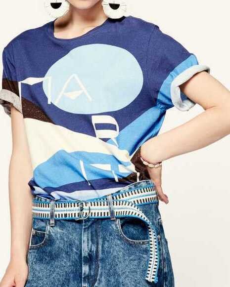 T-SHIRT ZEWEL ISABEL MARANT seconde main photo 6