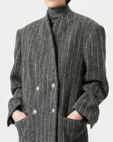 MANTEAU LILA ISABEL MARANT seconde main photo 5