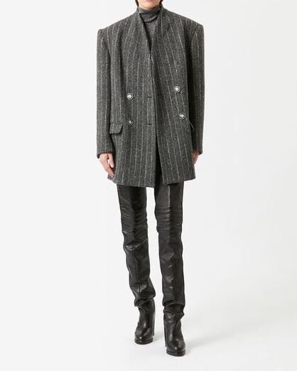 MANTEAU LILA ISABEL MARANT seconde main photo 4