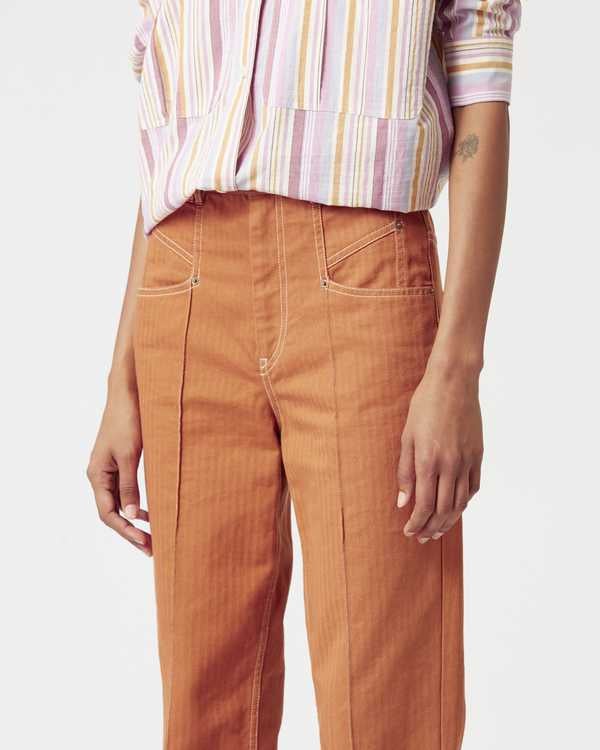 PANTALON LIROKAE ISABEL MARANT seconde main photo 5