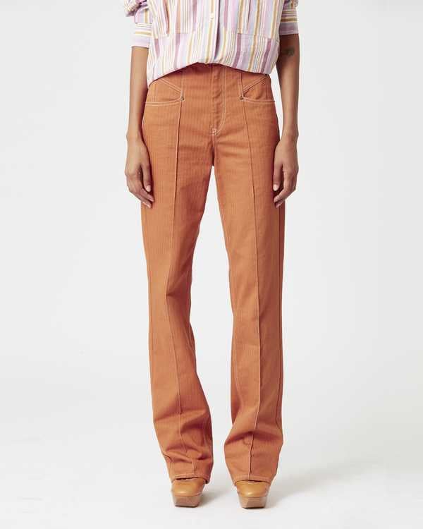 PANTALON LIROKAE ISABEL MARANT seconde main photo 6