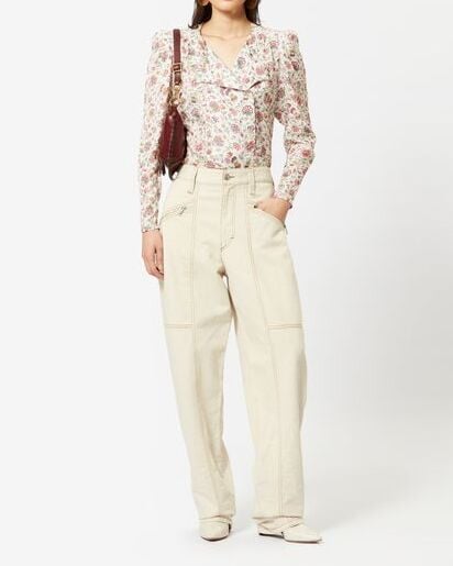 HAUT EN VISCOSE  LENSY ISABEL MARANT seconde main photo 4