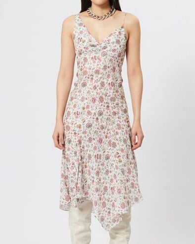 ROBE EN VISCOSE  LUCIA ISABEL MARANT seconde main photo 6