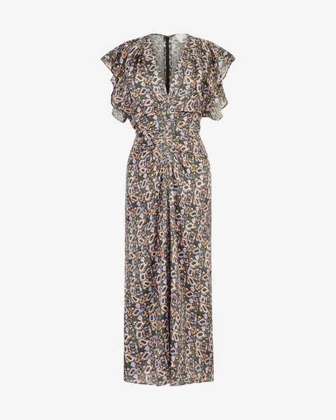 ROBE EN VISCOSE  LYNDSAY ISABEL MARANT seconde main photo 3