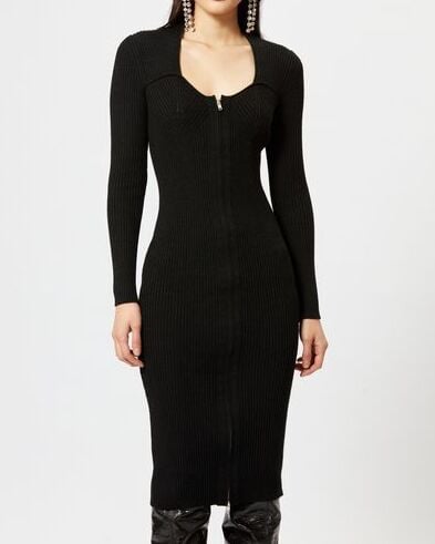 ROBE EN LAINE MÉRINOS  ZAEL ISABEL MARANT seconde main photo 6