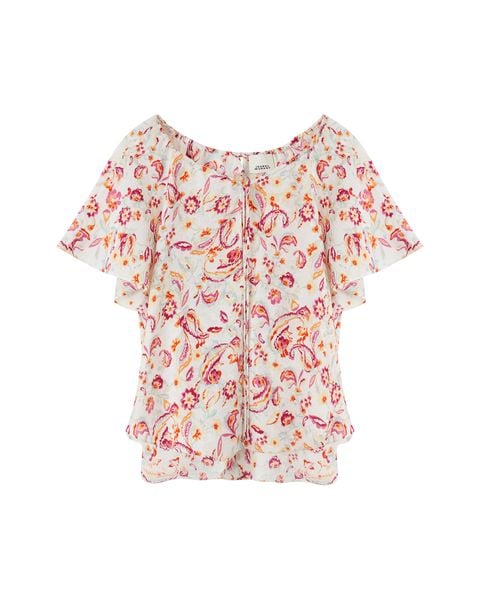 HAUT IMPRIMÉ PENELOPE ISABEL MARANT seconde main photo 3