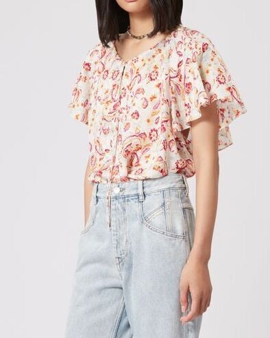 HAUT IMPRIMÉ PENELOPE ISABEL MARANT seconde main photo 6