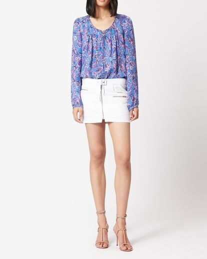 HAUT IMPRIMÉ PRIAN ISABEL MARANT seconde main photo 4