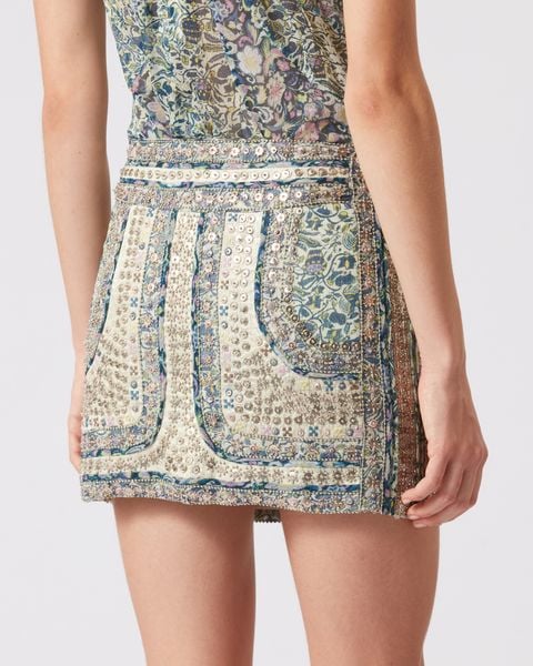 SKIRT  PRINTED ONEILA ISABEL MARANT second-hand photo 7