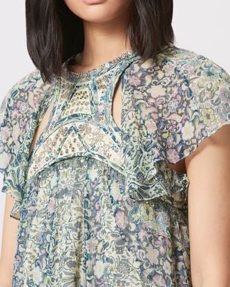 ROBE EN SOIE ODILE ISABEL MARANT seconde main photo 5