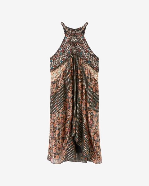 ROBE EN SOIE ORFRA ISABEL MARANT seconde main photo 3