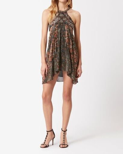 ROBE EN SOIE ORFRA ISABEL MARANT seconde main photo 4
