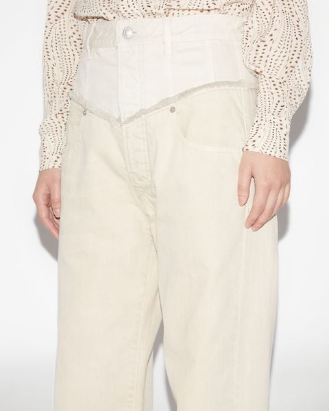 PANTALON EN COTON  NOEMIE ISABEL MARANT seconde main photo 5