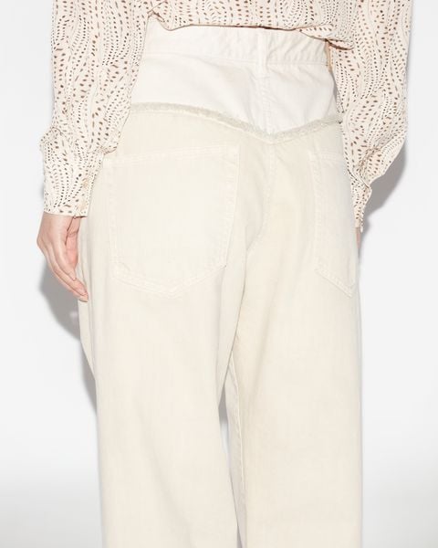PANTALON EN COTON  NOEMIE ISABEL MARANT seconde main photo 7