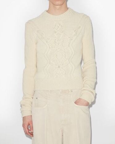 PULL EN LAINE MÉRINOS  TRISTAN ISABEL MARANT seconde main photo 6
