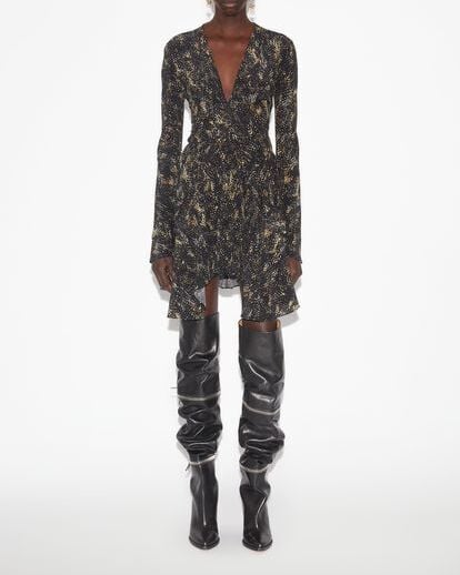 ROBE EN SOIE  USMARA ISABEL MARANT seconde main photo 4
