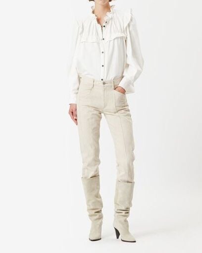 CHEMISE EN CHAMBRAY IDETY ETOILE seconde main photo 4