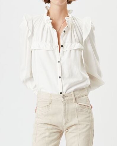 CHEMISE EN CHAMBRAY IDETY ETOILE seconde main photo 6